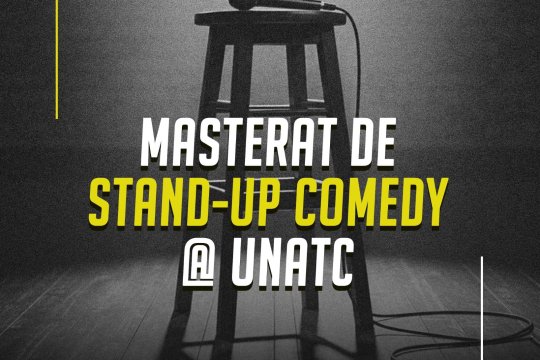 Tinerii pasionați de stand-up au șansa să studieze la un program de master în domeniu. UNATC lansează un nou program în parteneriat cu Micutzu și The Fool