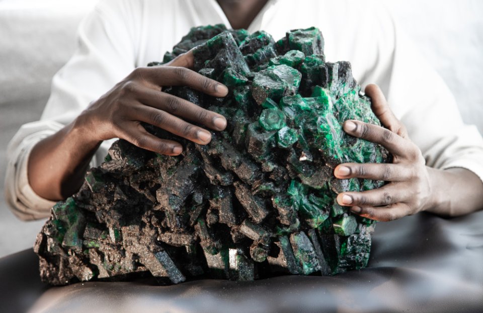 Imboo, un smarald de 11.685 de carate descoperit în Zambia