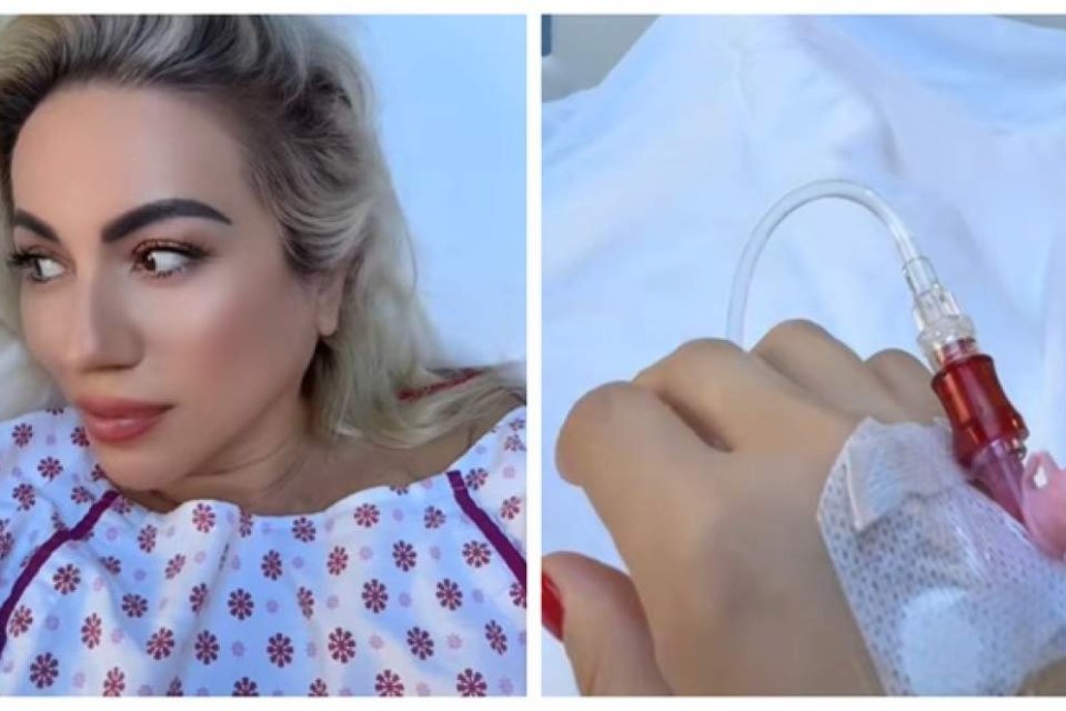 Rocsana Marcu, internată de urgență în spital