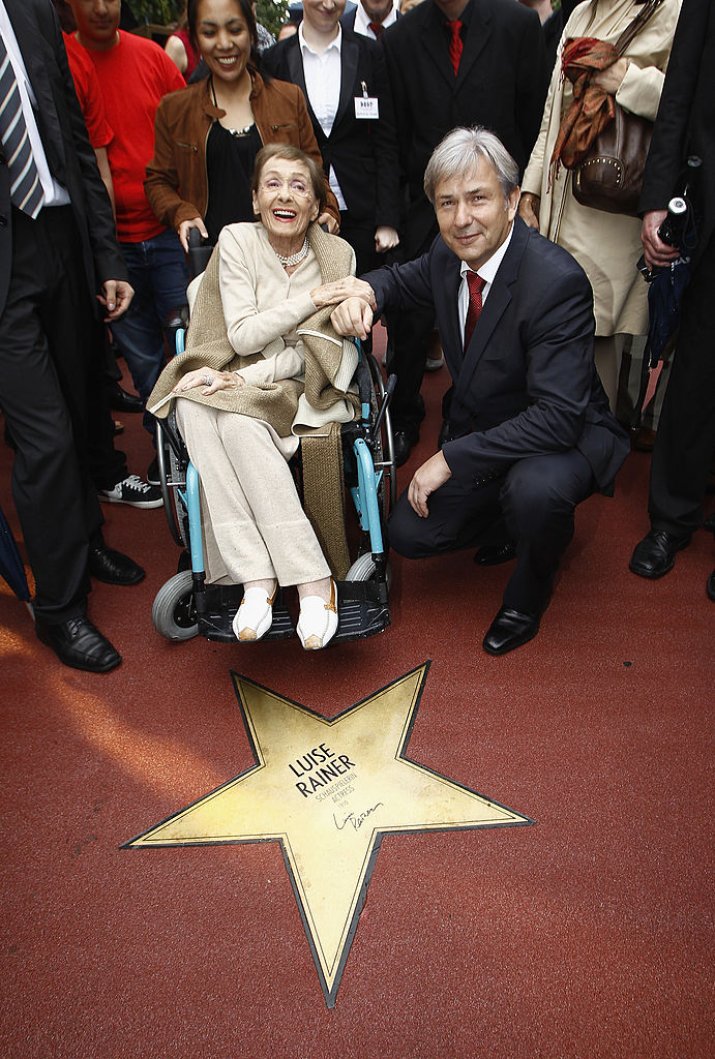 Luise Rainer și steaua ei de pe Hollywood Walk of Fame