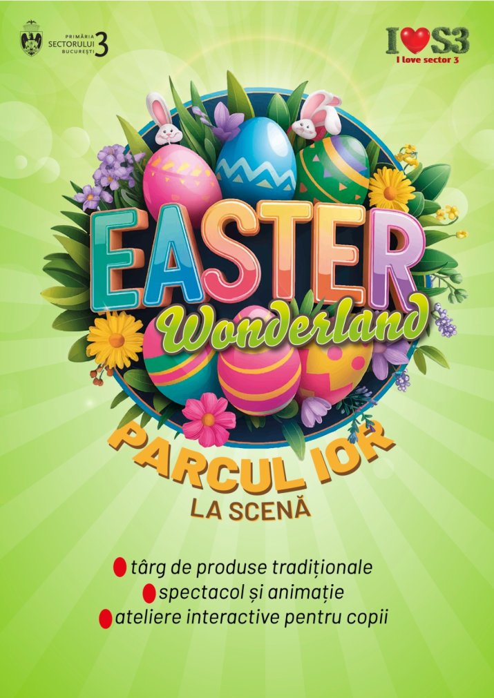 Easter Wanderland în Parcul IOR
