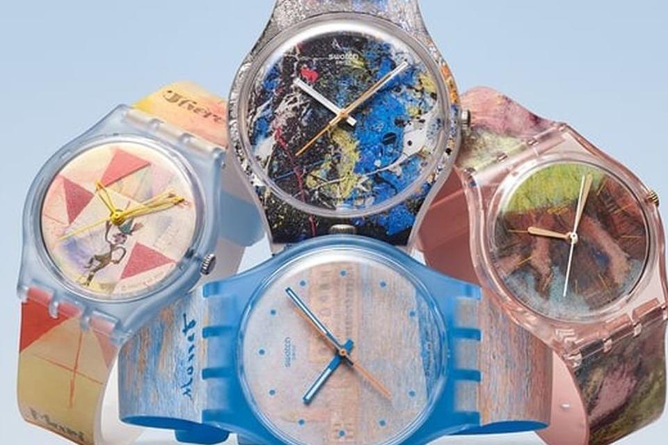 Swatch miniaturizează capodoperele modernismului în colaborarea cu Guggenheim Museum New York