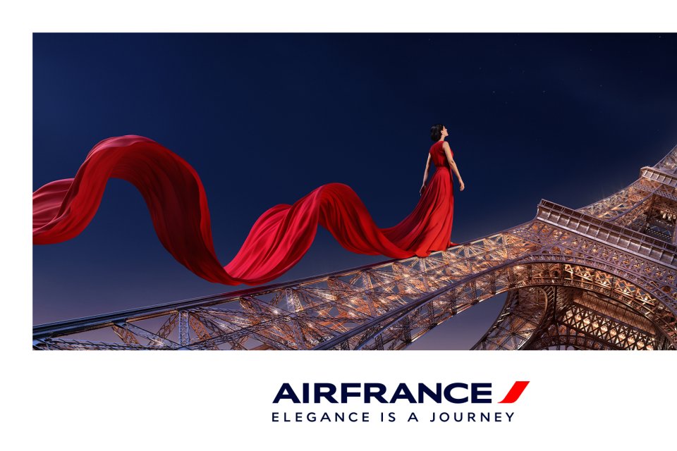 Air France pariază pe eleganță. Campanie globală pentru a consolida poziționarea premium a brandului