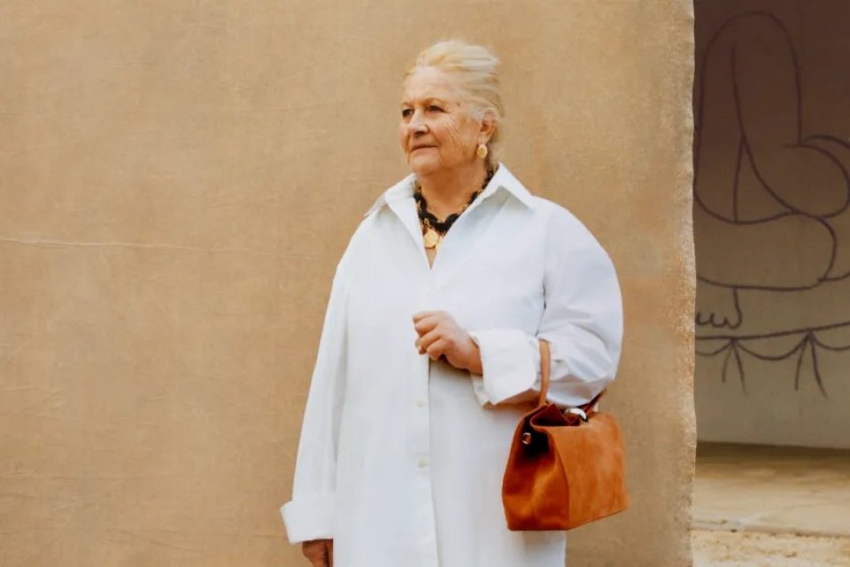 Jacquemus își alege bunica drept primul ambasador al brandului