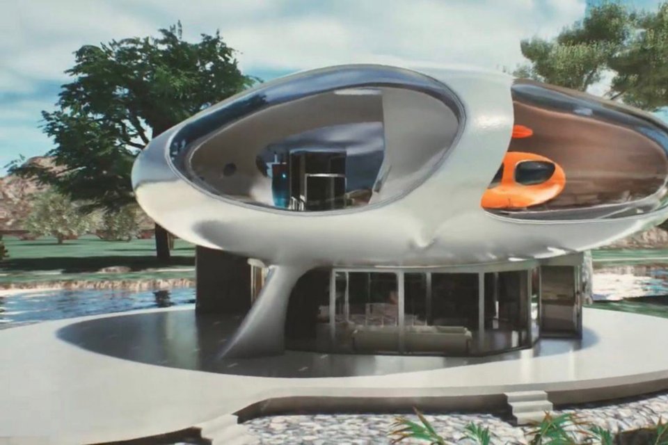 Robotul umanoid Ai-Da reinventează arhitectura la Utzon Center