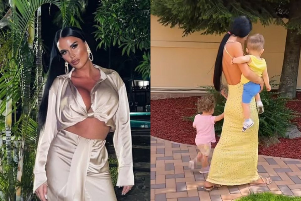 Daniela Crudu, surprinsă alături de cei doi copii de ziua ei! Vedeta a fost sărbătorită în familie, cu iubitul și sora revenită din Suedia