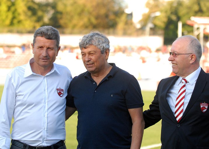 Mircea Lucescu, alături de Gigi Mulțescu și Constantin Anghelache, ambii trecuți în neființă